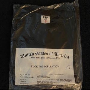*NWT* FTP Trademark T - Shirt (Black)